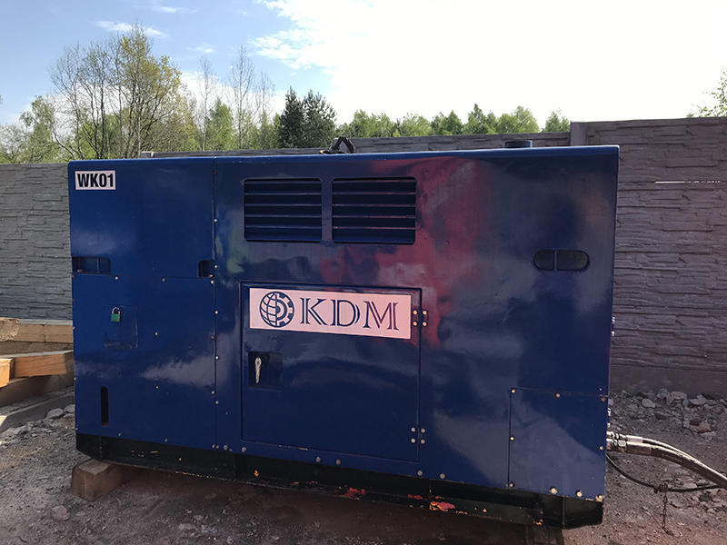 Used pile press TGM130H – steel sheet piles