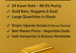Uganda Gold Nuggets From Direct Mine Supplies +256752886610