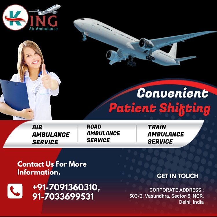 Hire Classy Air Ambulance Service in Raipur with Top-Level ICU Setup