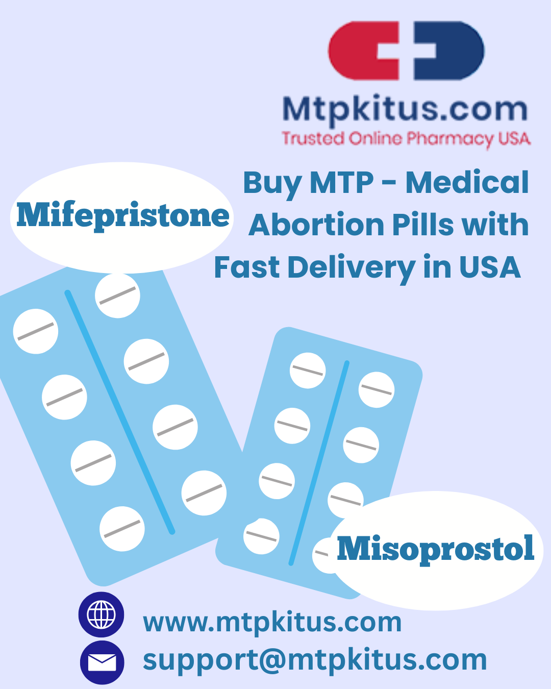 How MTP Kit – Mifepristone and Misoprostol Tablets Work?